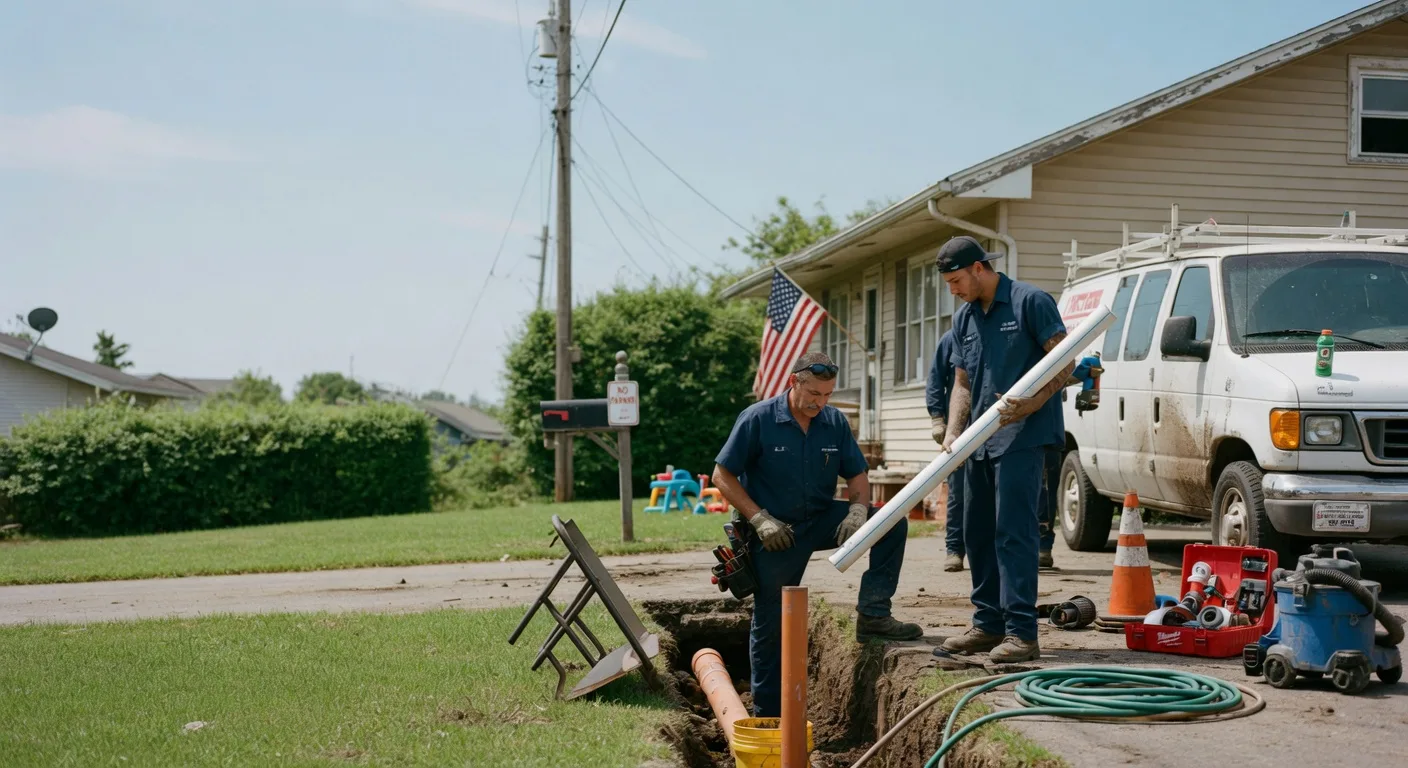 Sewer Line Inspection in Trenton, IL